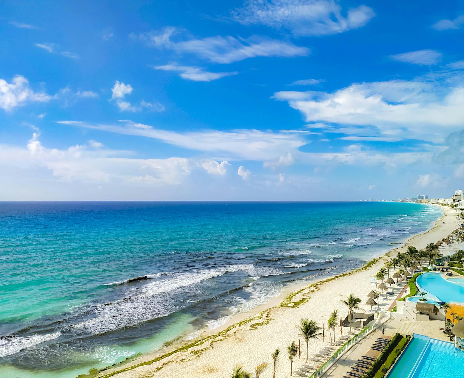 a resort near a beach